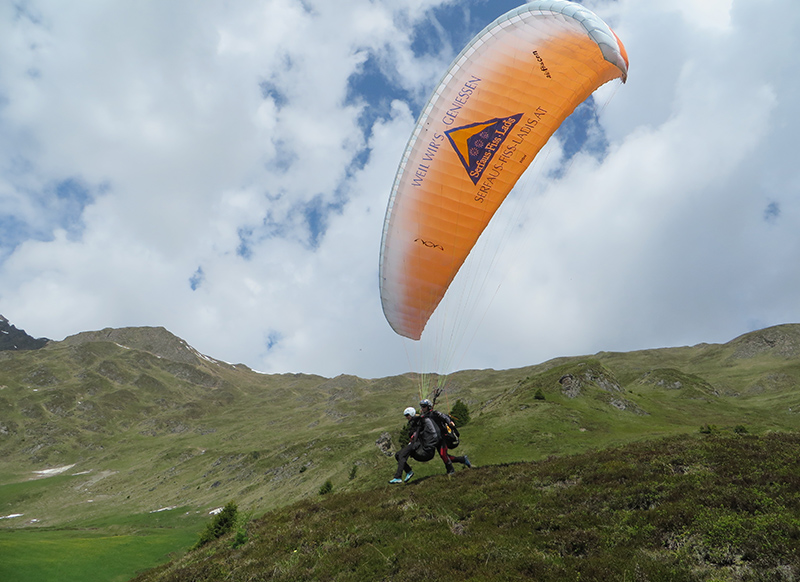 Paragliden in Serfaus-Fiss-Ladis